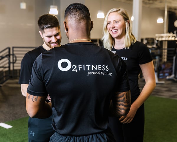 Personal Trainers Laughing