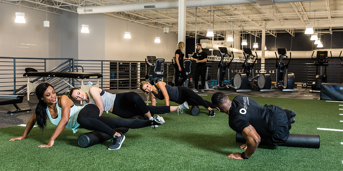 Personal Training Foam Rolling