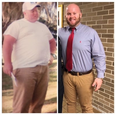O2 Fitness Weight Loss Transformation Zach