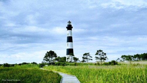 Bodie Island Lighthouse in North Carolina