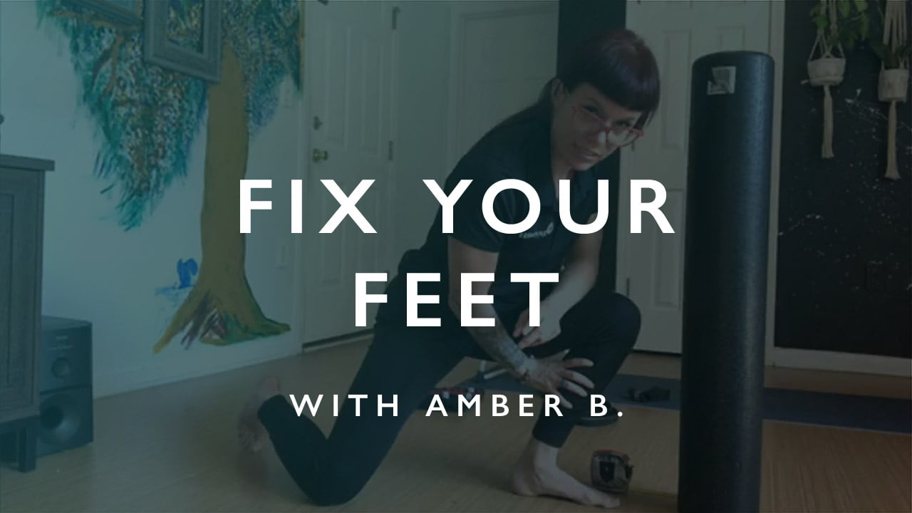 Fix your feet personal training clinic with Amber