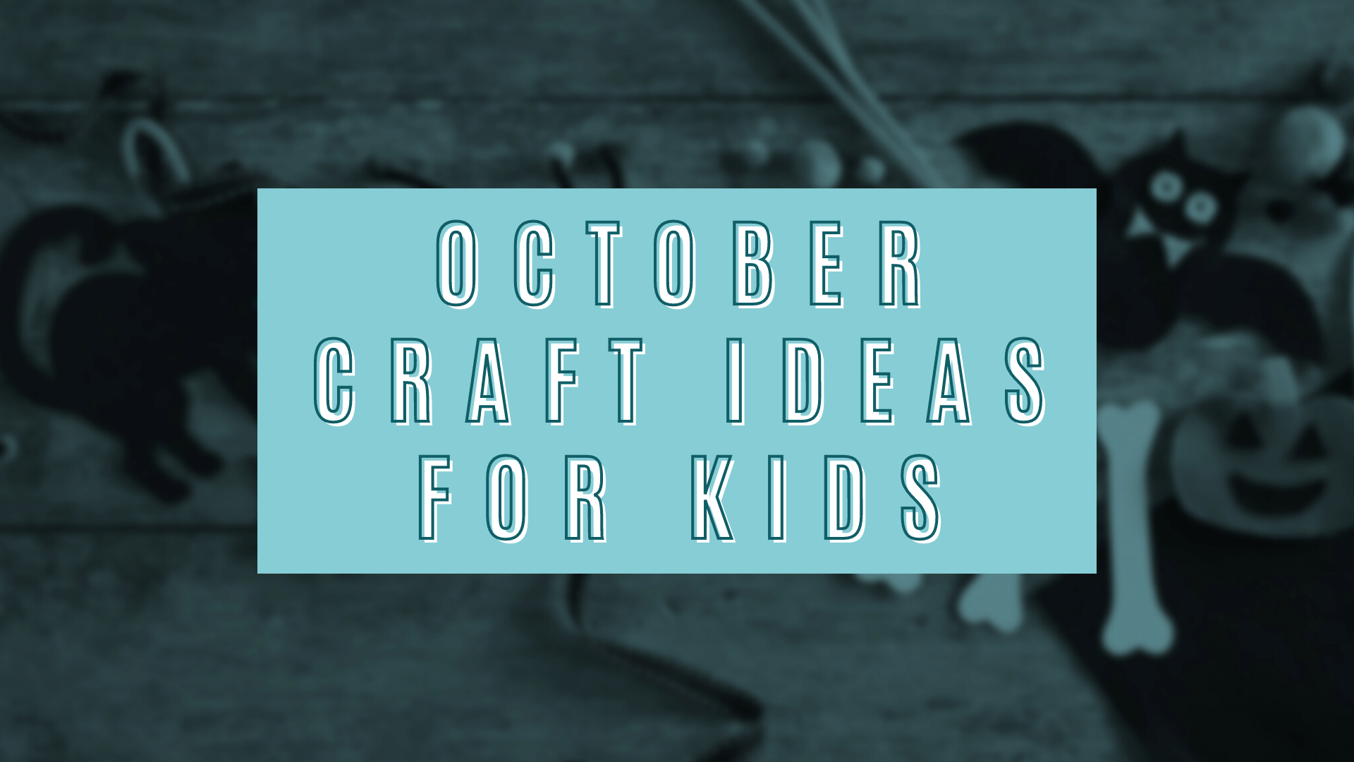 O2 Fitness Clubs October and Fall Crafts for Kids