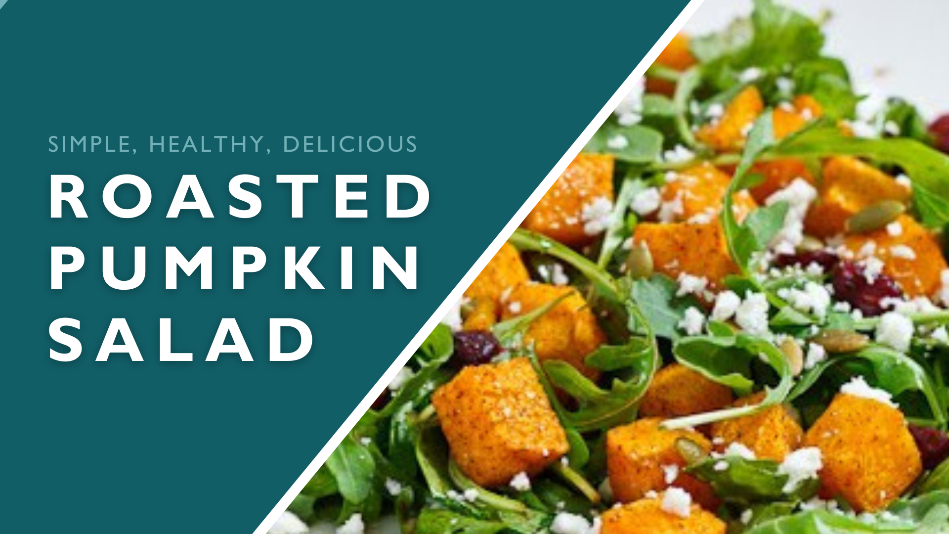 Roasted Pumpkin Salad: Healthy and Delicious!