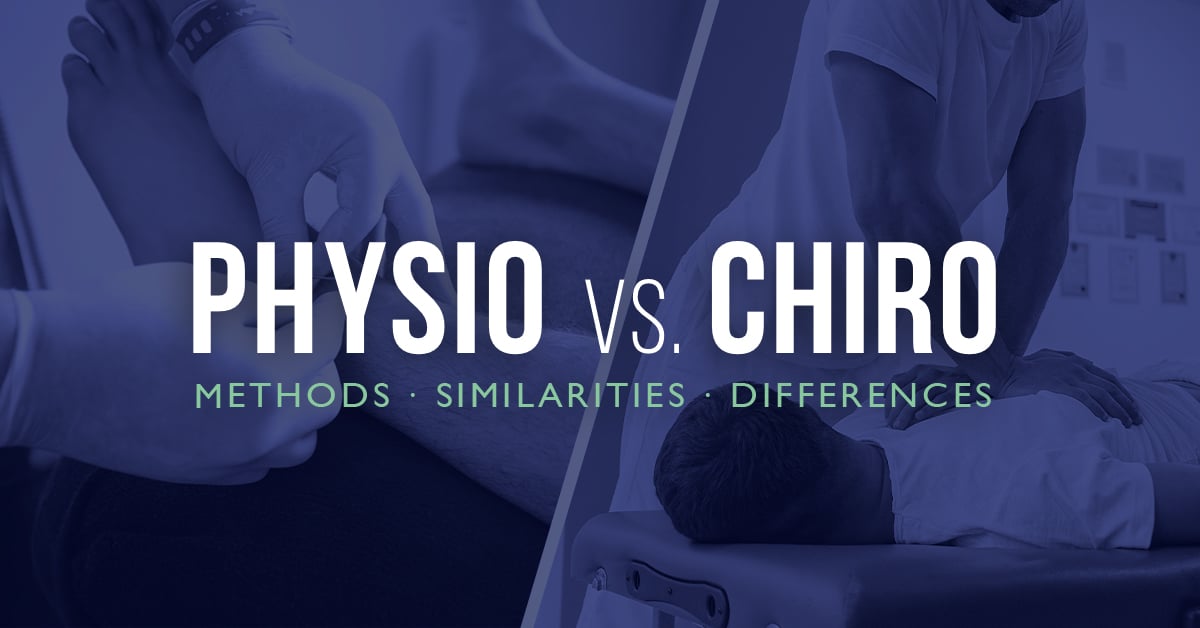 Physiotherapist vs. Chiropractor: Methods, Similarities, Differences