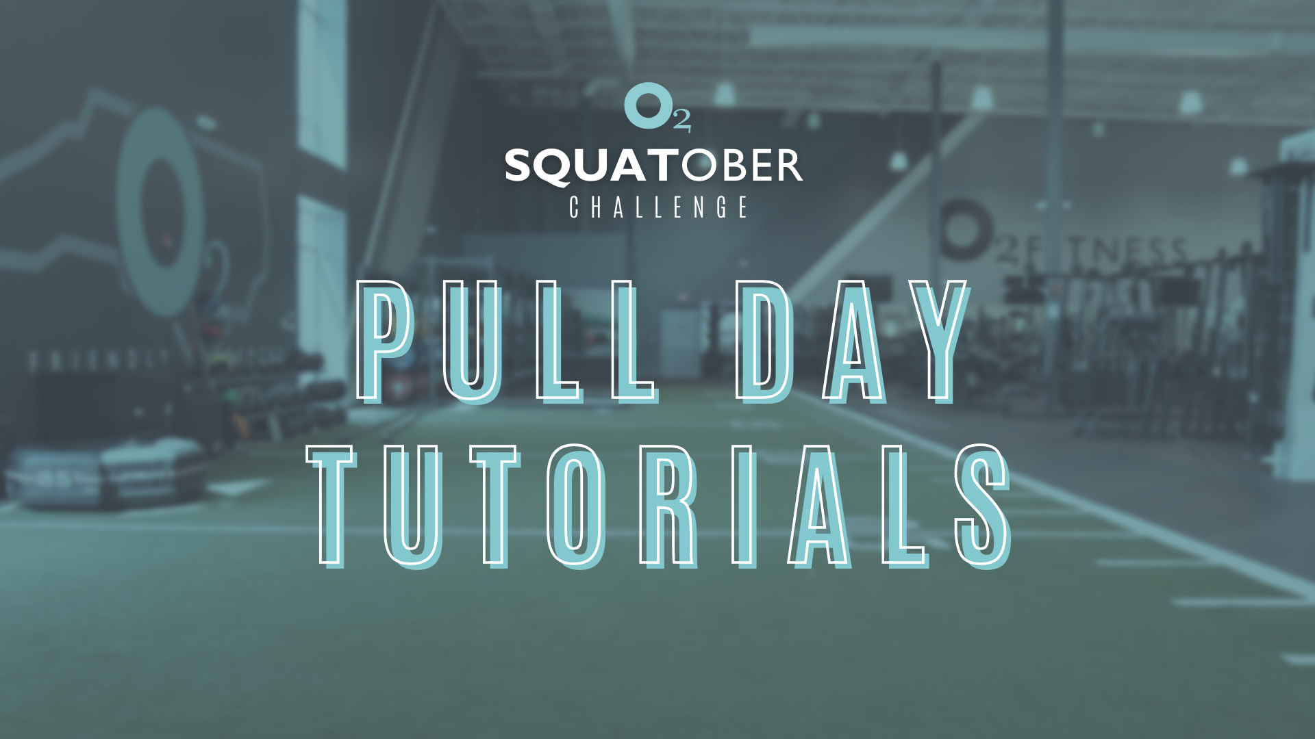 O2 Fitness Clubs Squatober Challenge Pull Day Exercise Tutorials